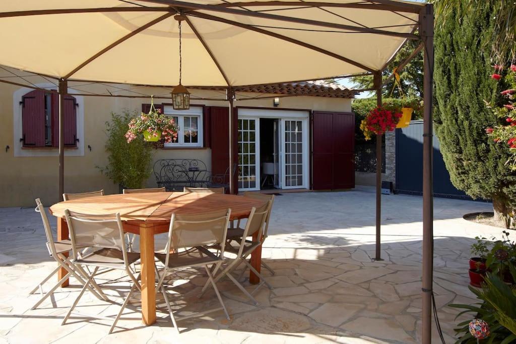 Studio Dans Villa Avec Piscine Cassis Extérieur photo